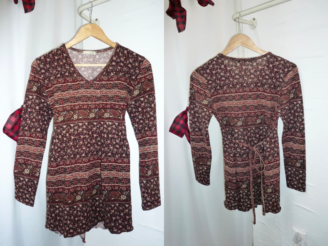 Hippie ribbon blouse 상품이미지6