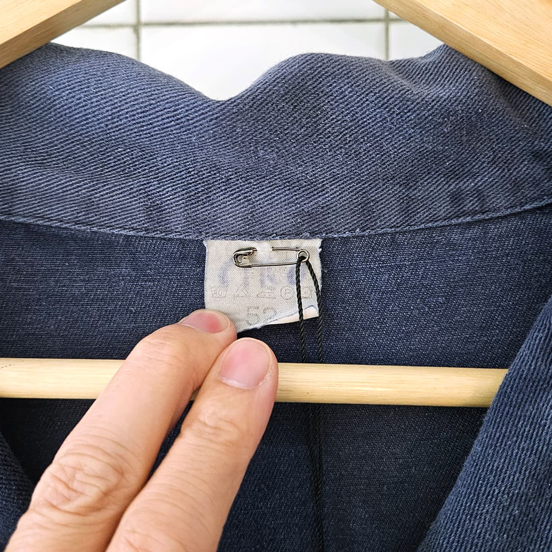 80s FRENCH WORK JACKET / 빈티지 프렌치워크자켓 (52 상품이미지6