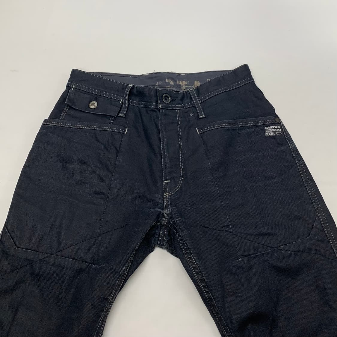 G-STAR RAW 지스타로우 잭 루즈 테이퍼드 코팅진 데님팬츠 (31) 상품이미지6