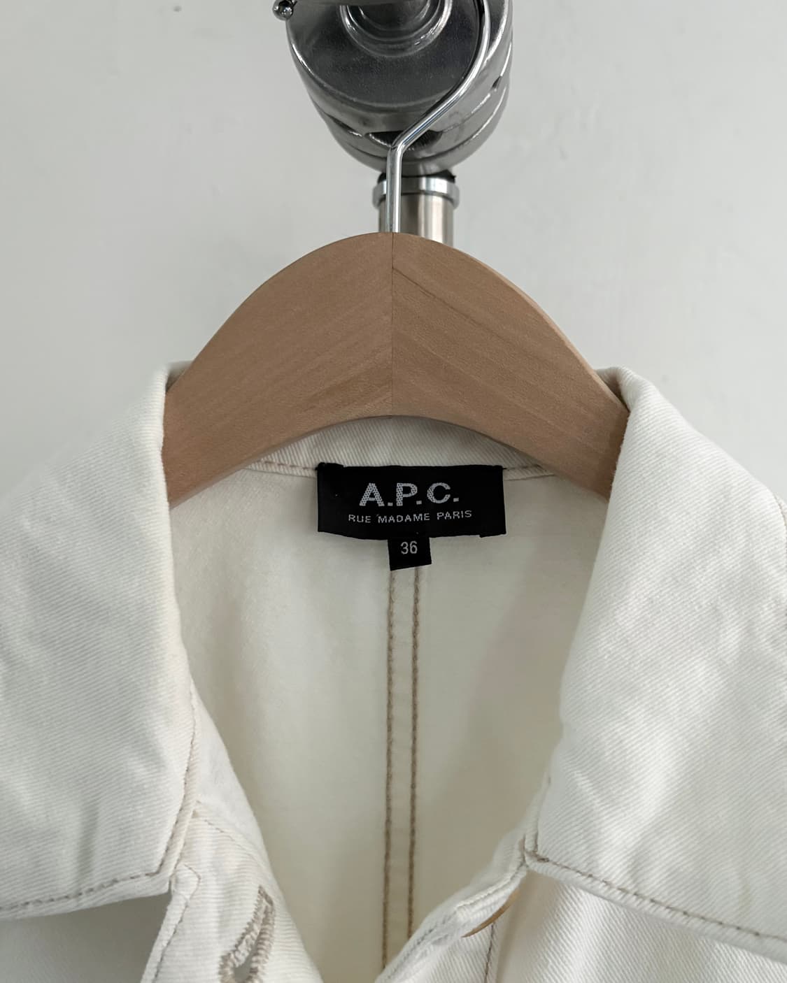 A.P.C. 아페쎄 도미닉 화이트 데님 원피스 상품이미지3
