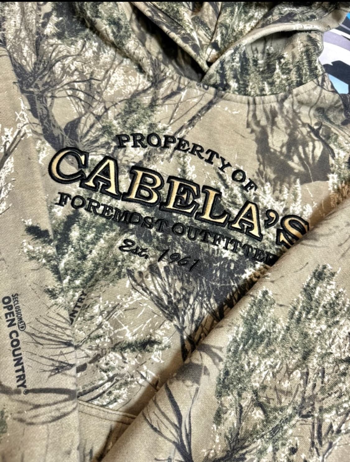 CABELA'S 리얼트리 후드티 상품이미지2
