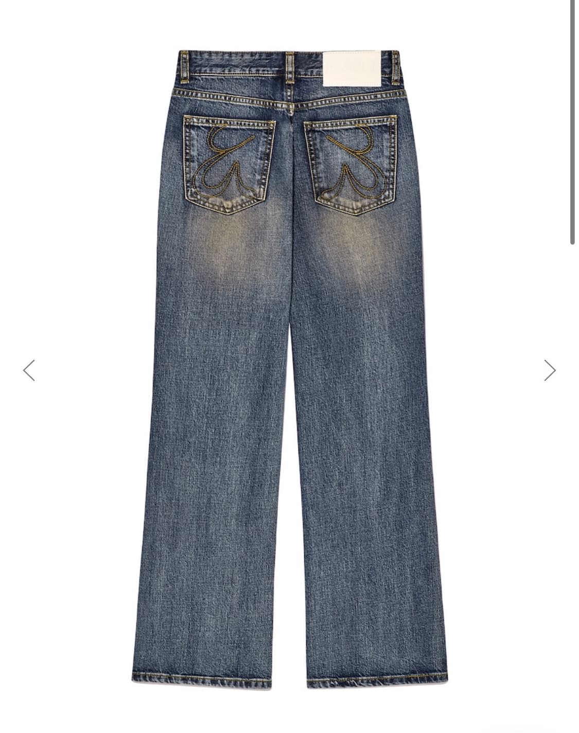 S) glowny 글로니 더 로데오진 빈티지블루 스몰사이즈 상품이미지1