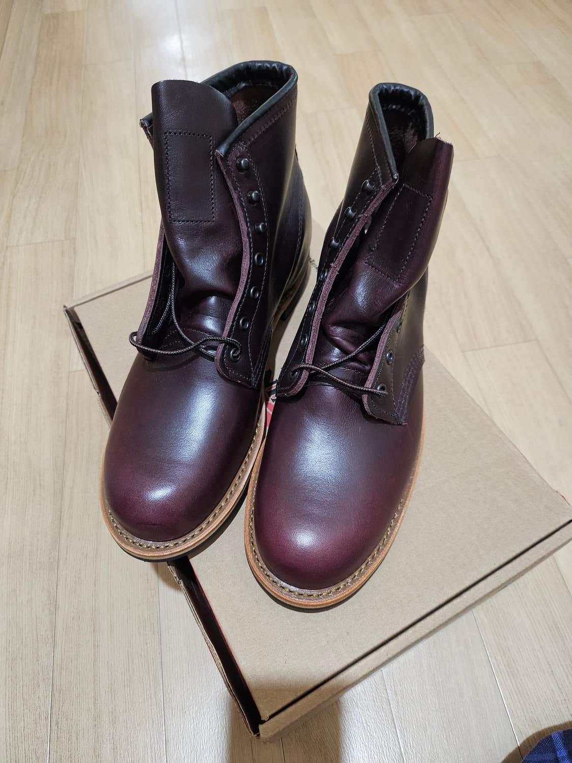 [265] 레드윙 백맨 블랙체리 9419 팩토리세컨즈 상품이미지5