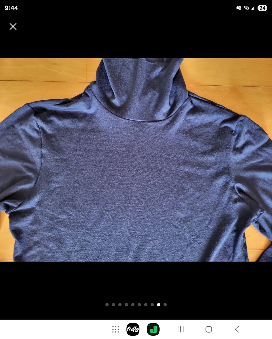 유니클로 히트텍  MNG 망고 터틀넥 폴로 상품이미지9