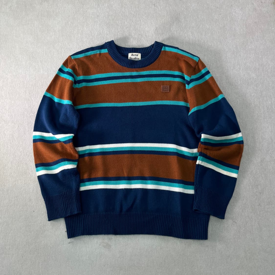 100 아크네 스튜디오 니마 페이스로고 스프라이트 니트 상품이미지1