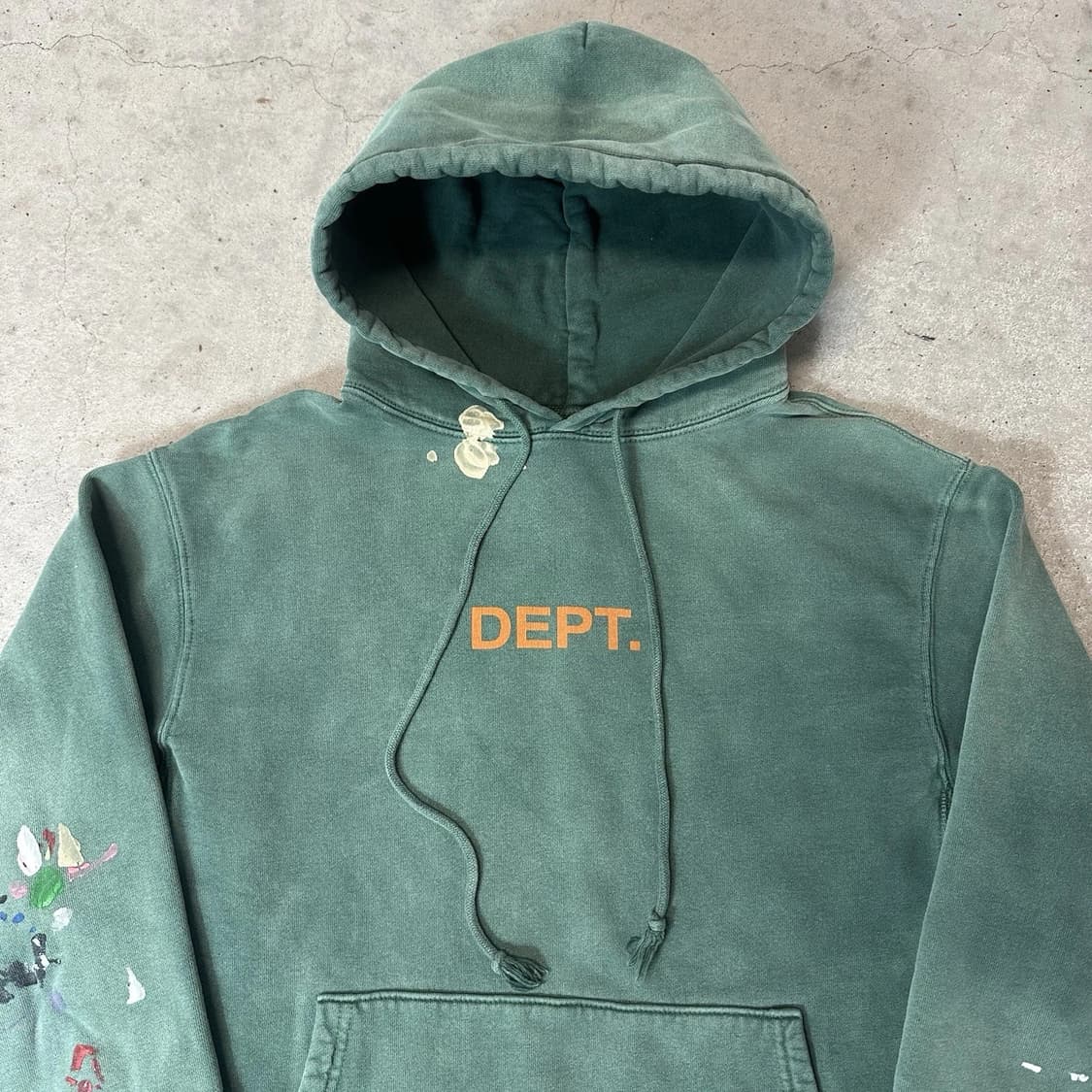 갤러리 디파트먼트 센터 로고 페인티드 후드 상품이미지2