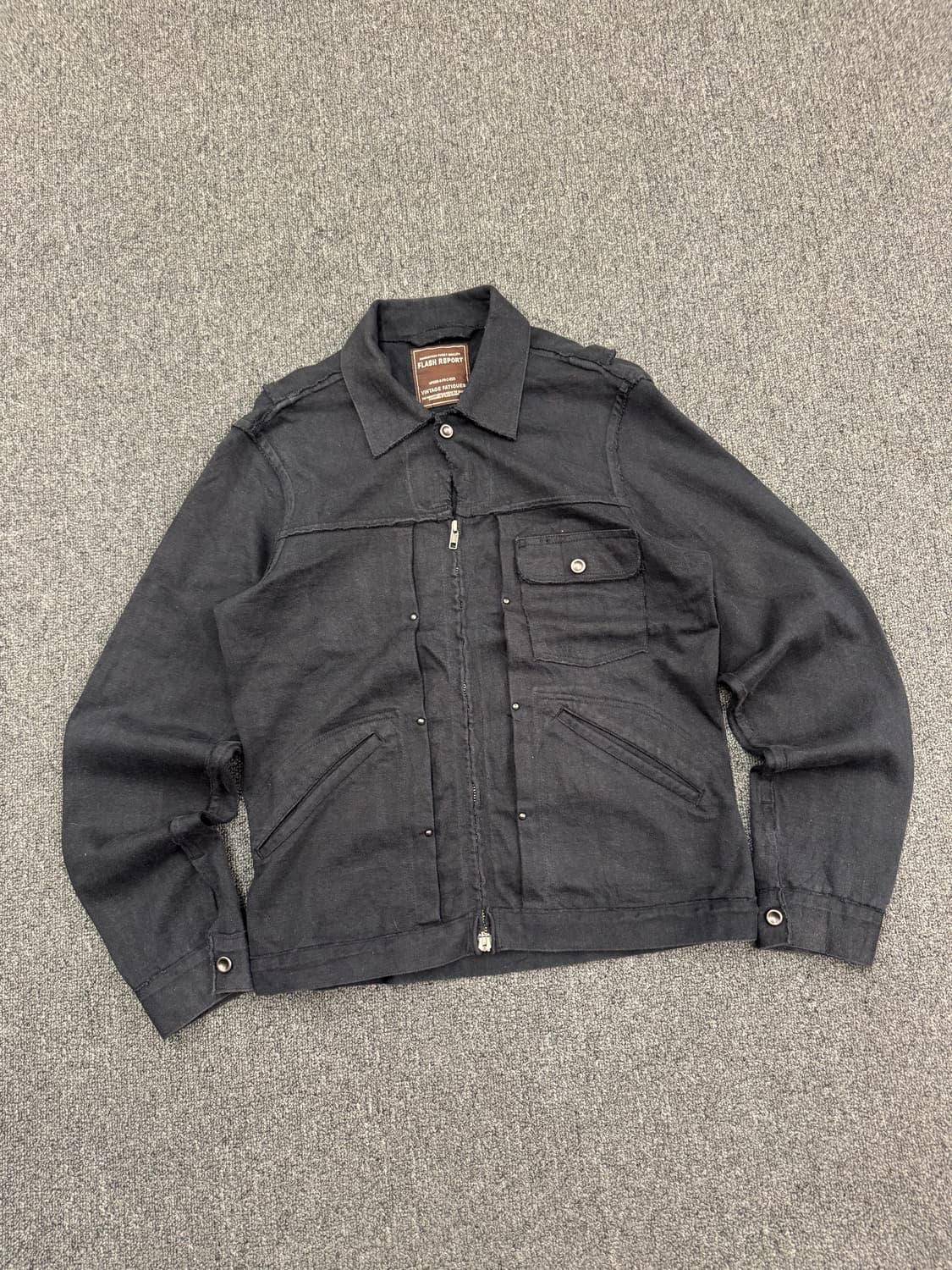 M)Flash Report 빈티지 y2k 코튼 자켓 상품이미지1