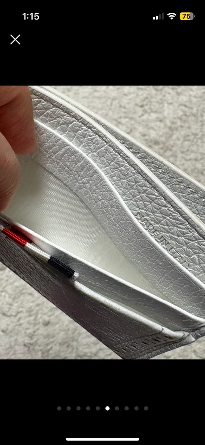 오늘 사면 5만원에 톰브라운 카드지갑 네고 가능 연락주세요 빨리판매 원함 상품이미지4