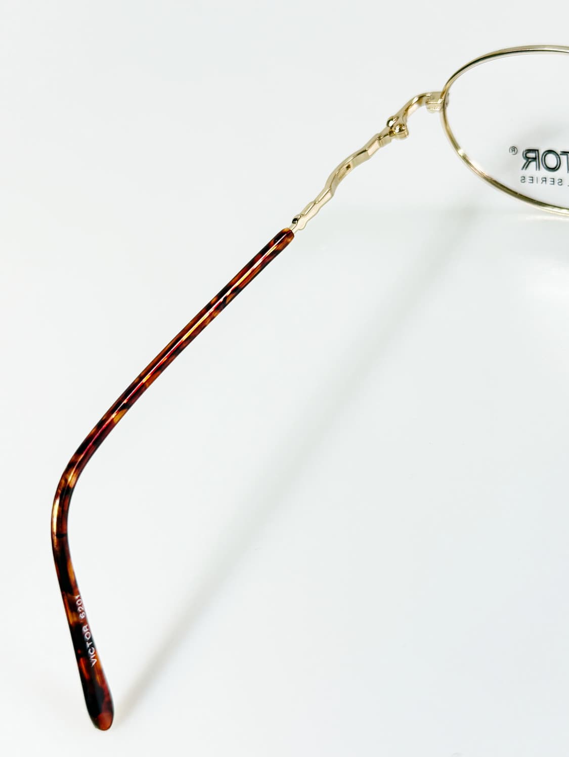 90a VICTOR 골드 슬림 오벌 메탈 빈티지 안경 상품이미지7