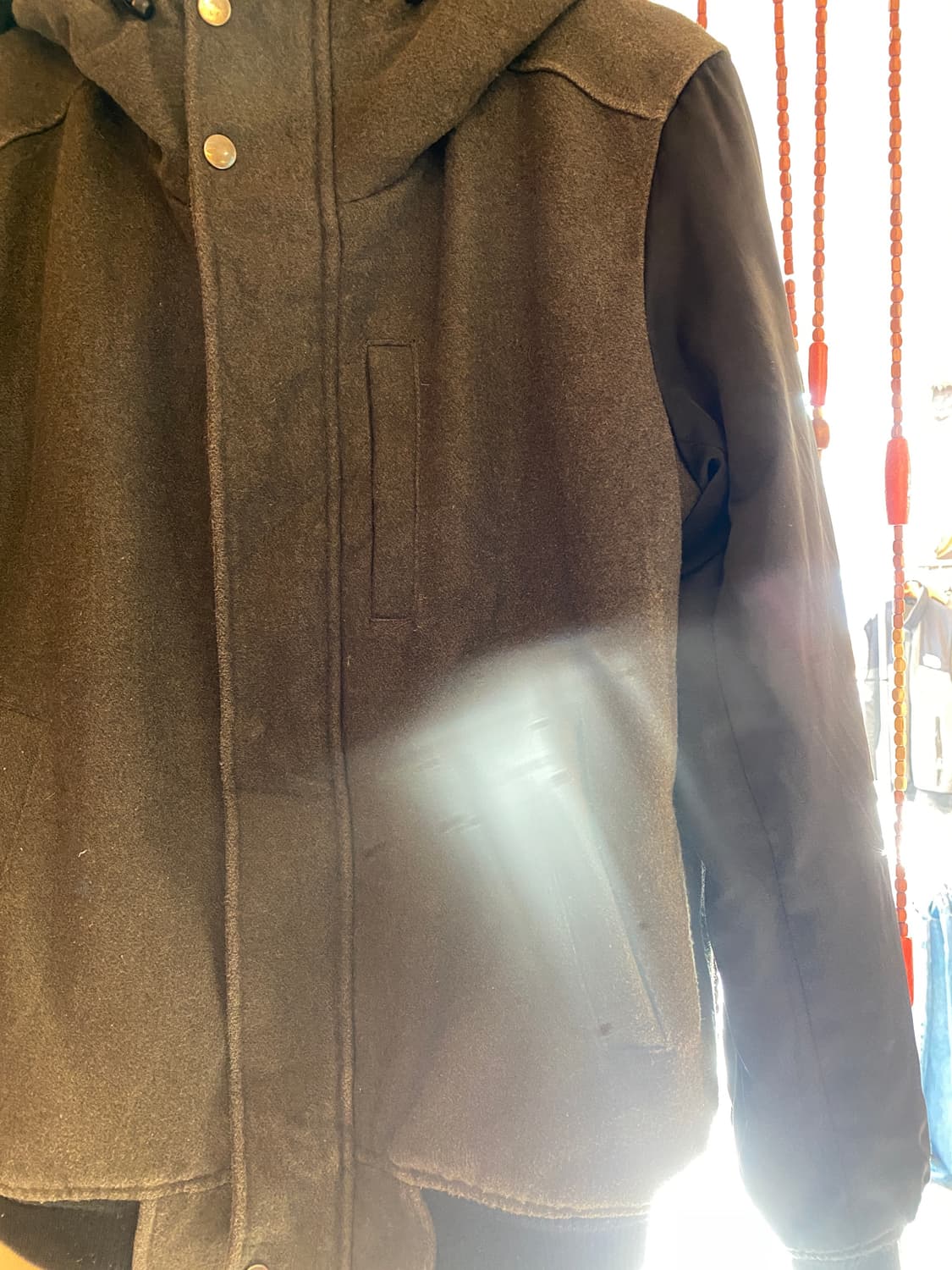 A.V.V 울 나일론 해체주의 자켓 상품이미지4