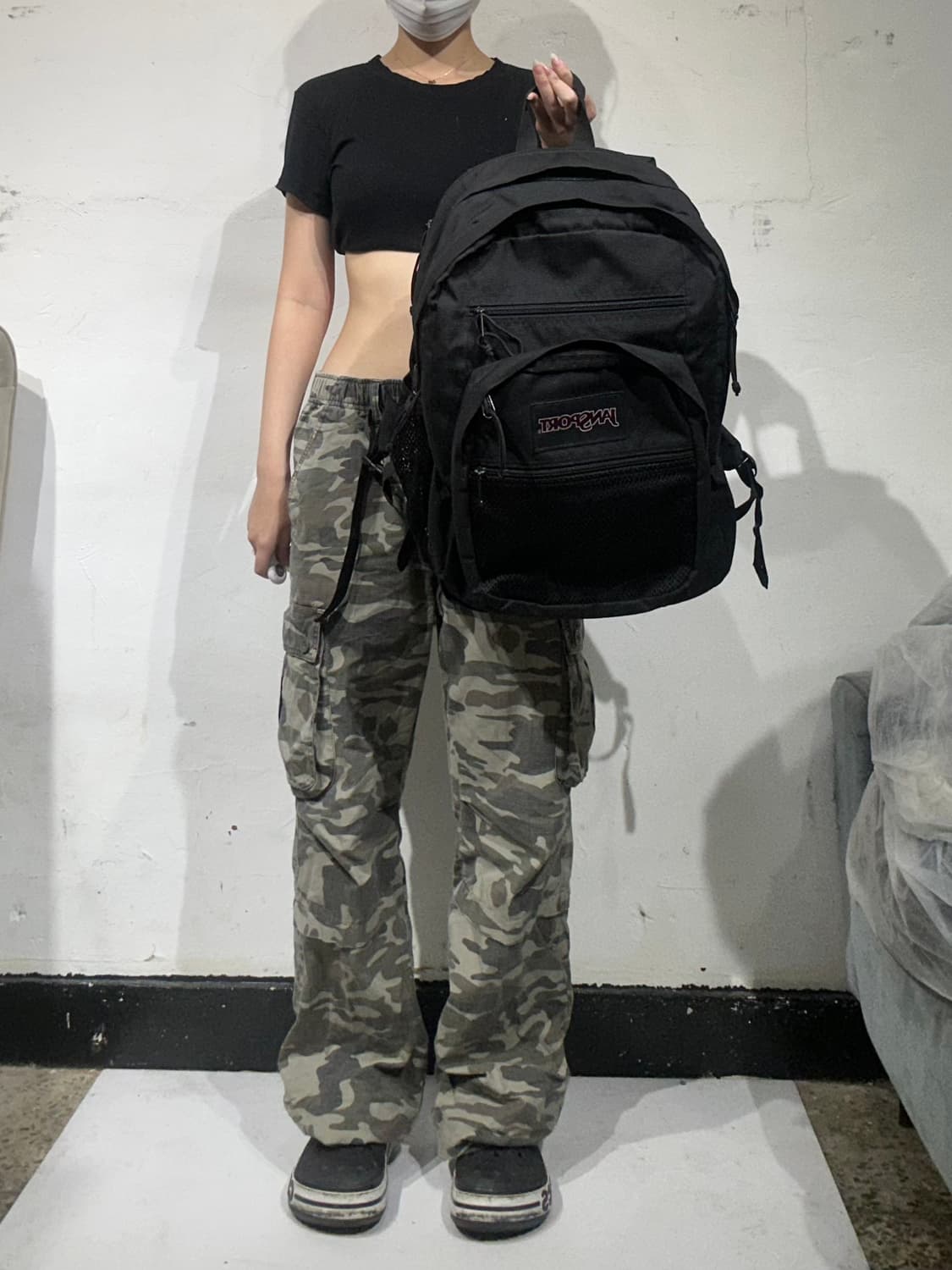 잔스포츠 블랙 백팩 가방 상품이미지2