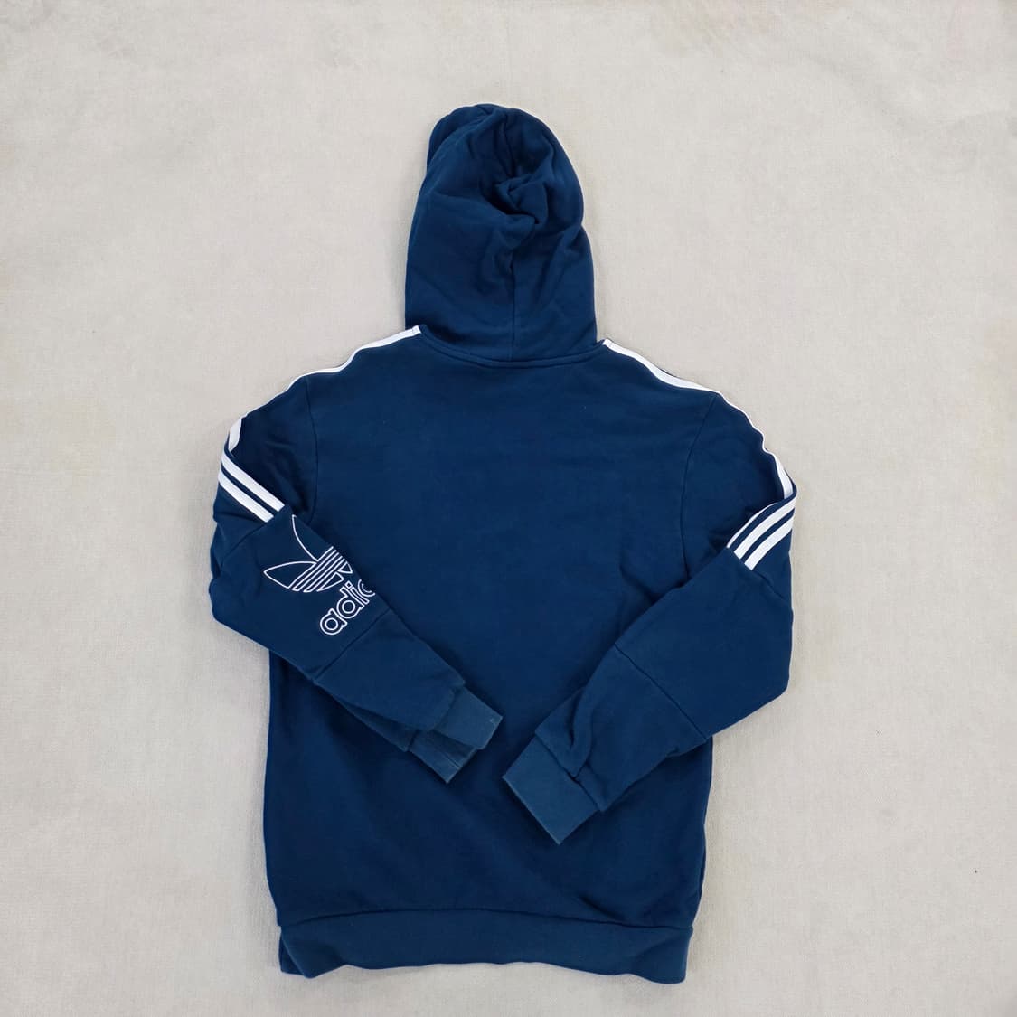 [M] 아디다스 트랙 소매로고 후드티 0202J 상품이미지3