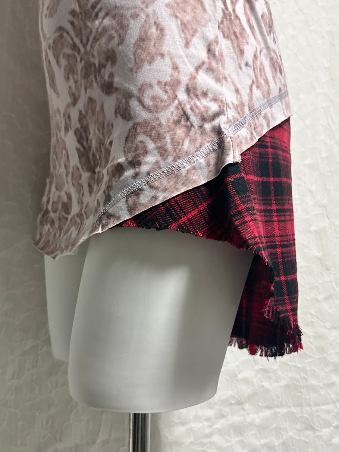 빈티지 펑크 트라이벌 레이어드 슬리브리스 탑 상품이미지5