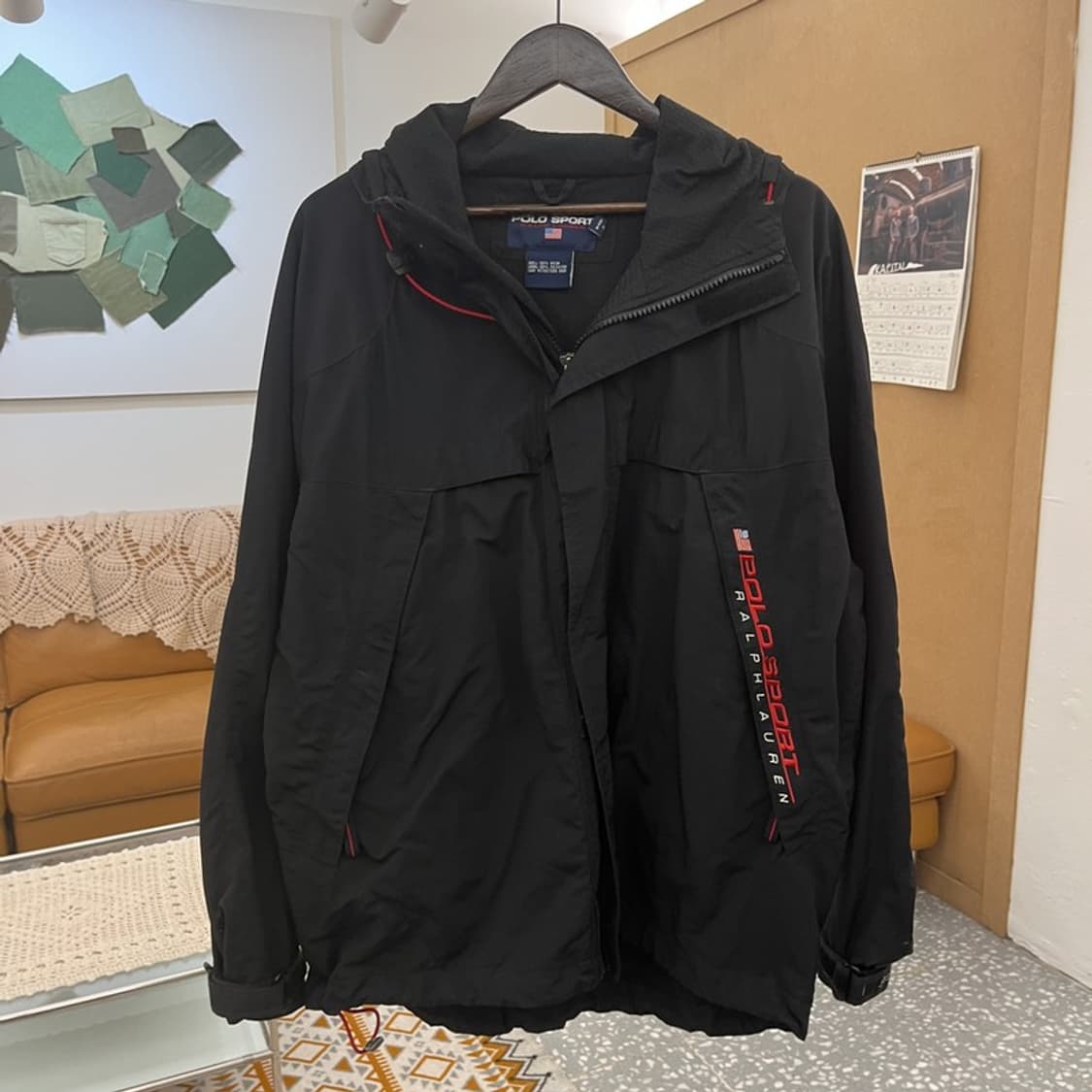 폴로 랄프로렌 고프코어 레트로 90's 바람막이 자켓 XL C10759 상품이미지3