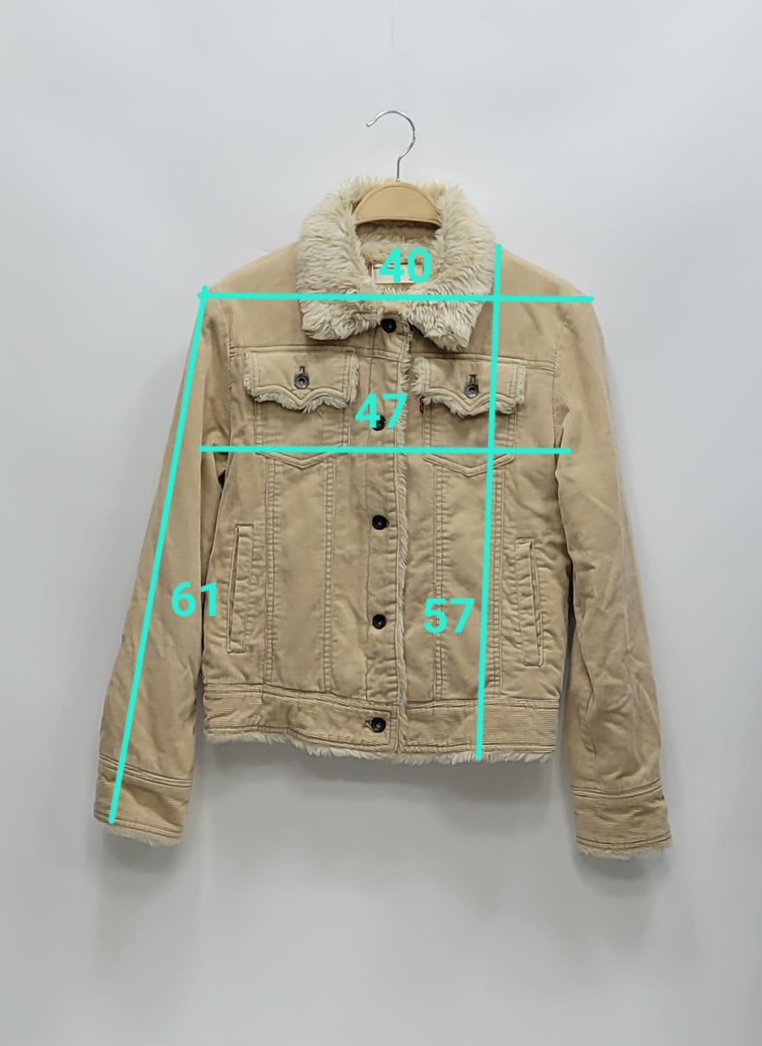 LEVI'S 리바이스 쉐르파 빈티지 코듀 로이 자켓 / 여 95
 상품이미지10