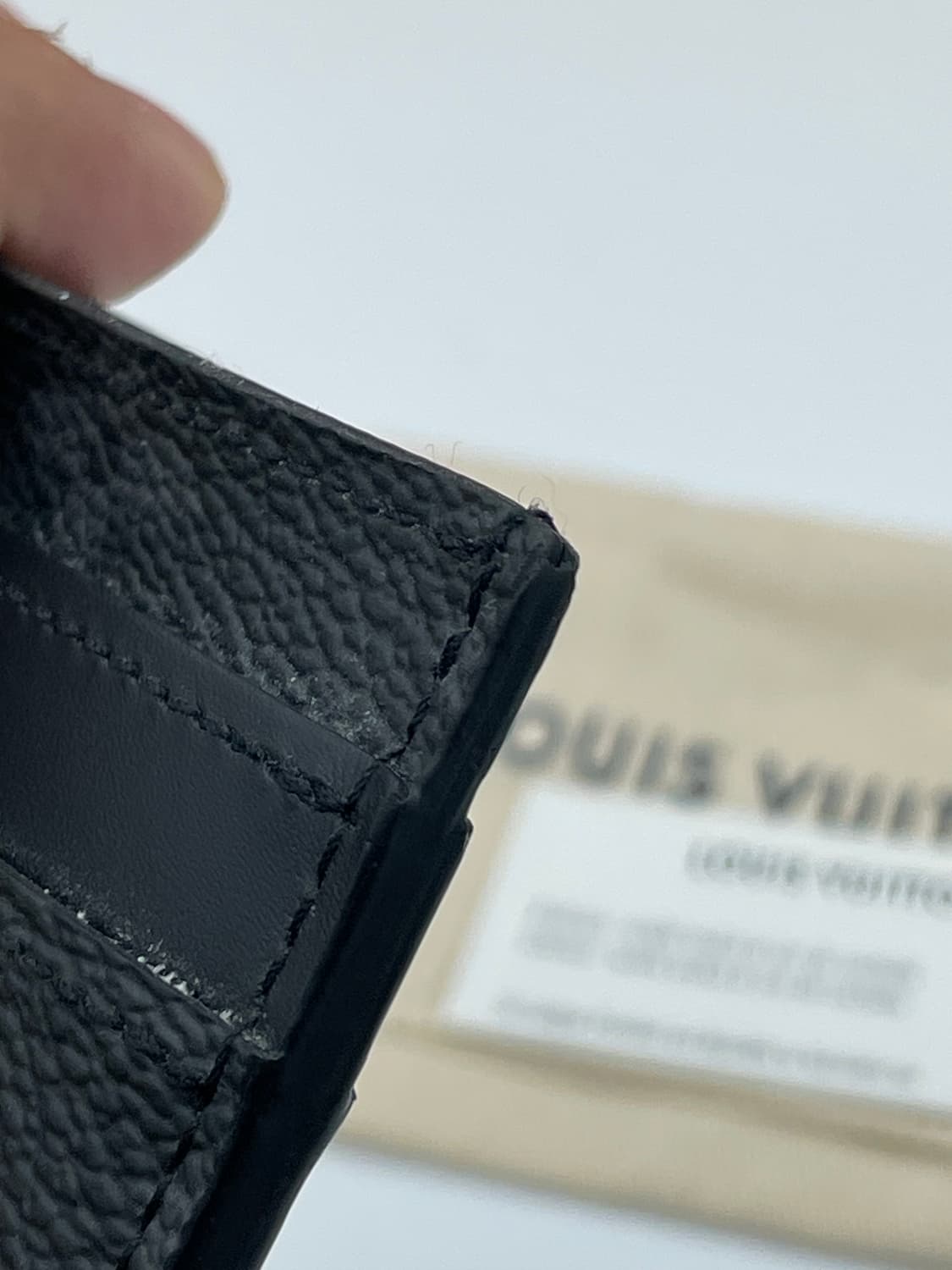 [ 풀구성 / 새상품급 ] 루이비통 이클립스 카드지갑 블랙  상품이미지5