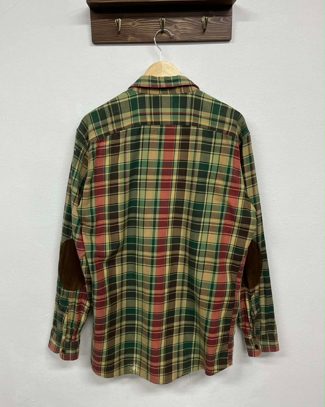 [M] 폴로 랄프로렌 플레이드 엘보패치 셔츠 상품이미지2