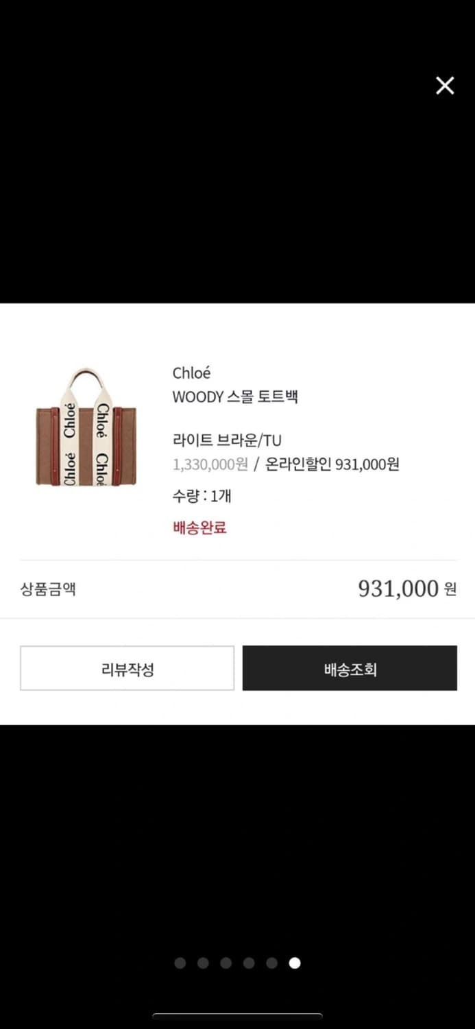 끌로에 우디 스몰 토트백 상품이미지8