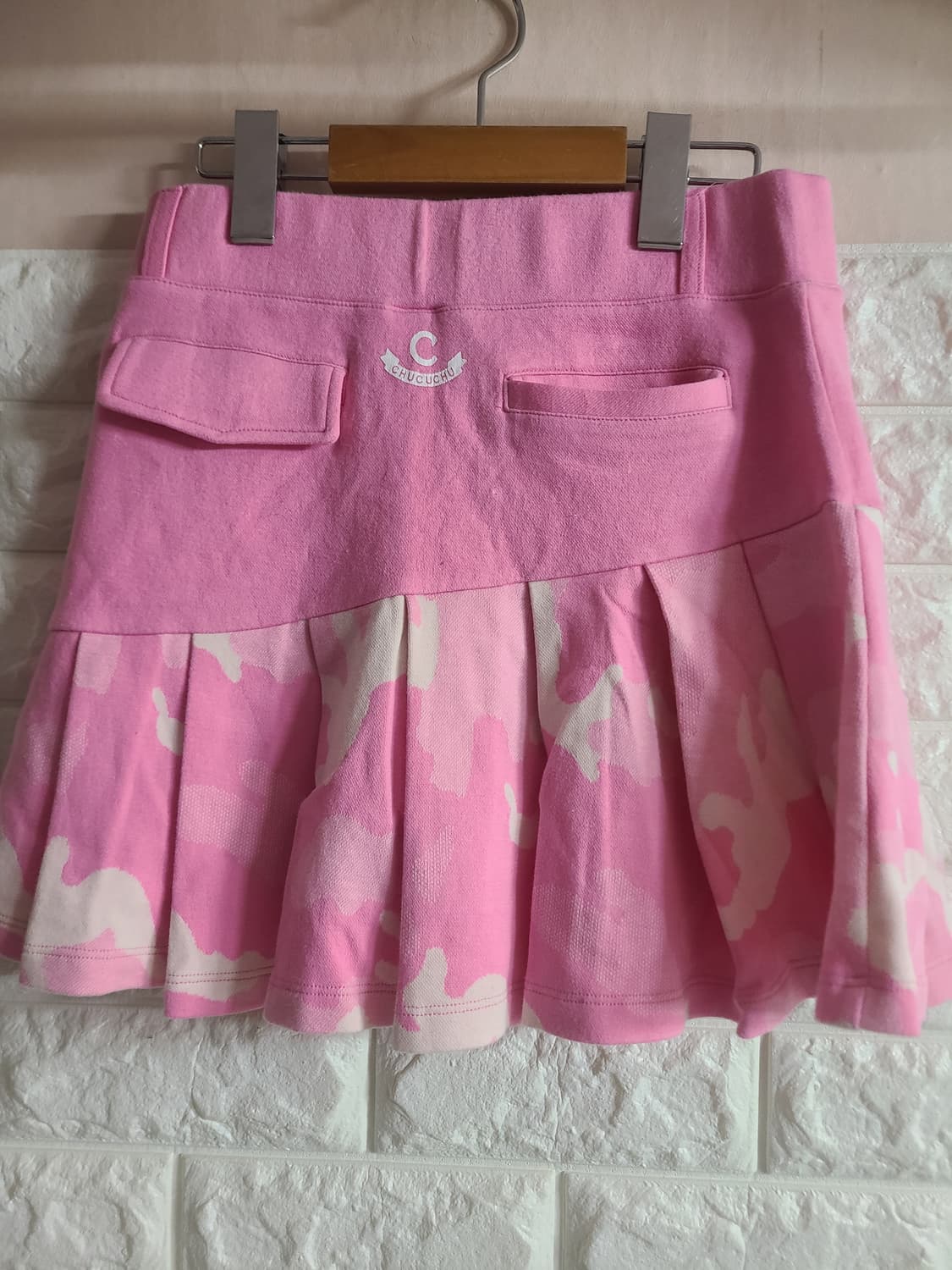 츄쿠츄 핑크 골프 스커트(m) 상품이미지4