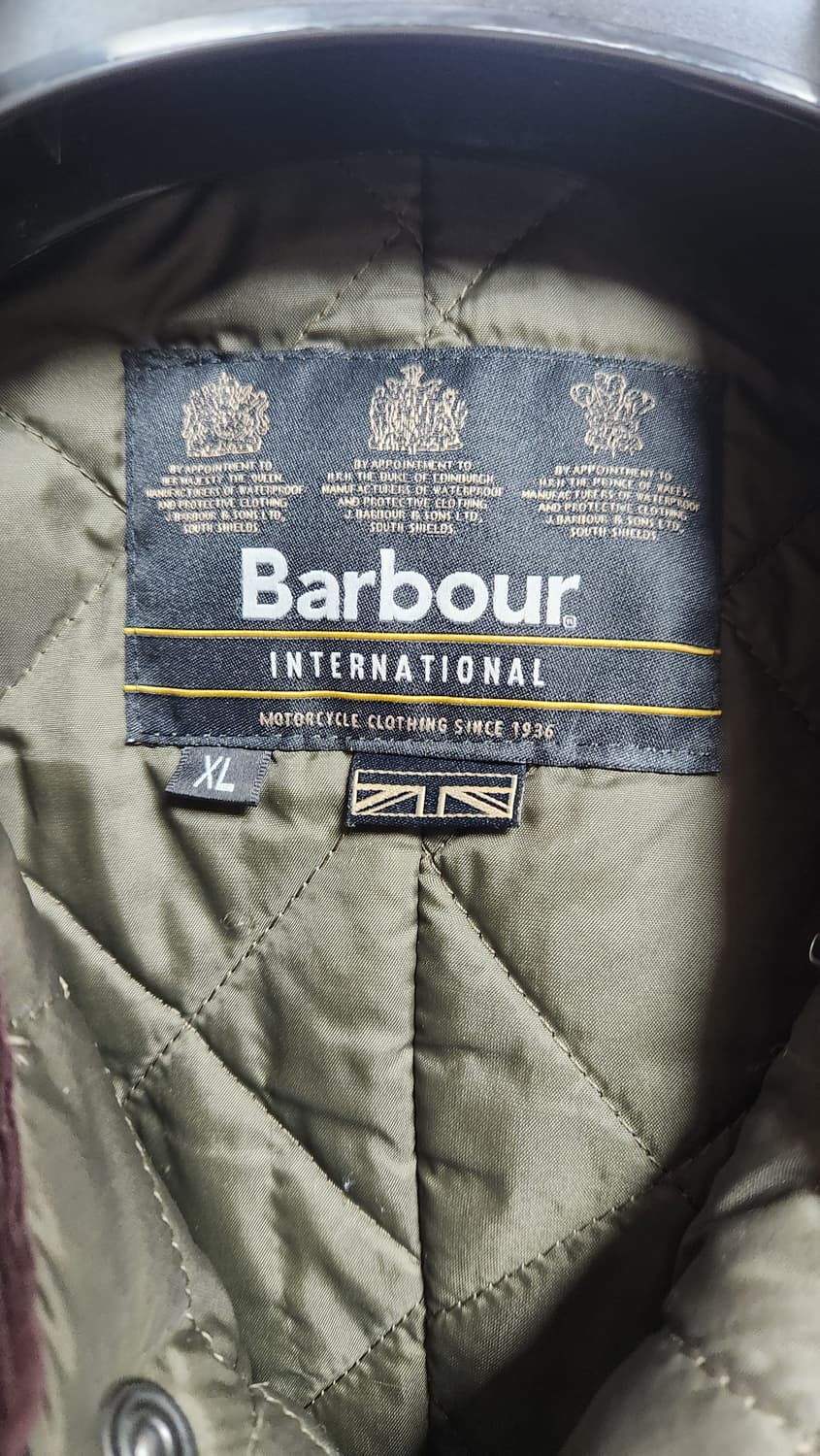 바버 인터내셔널 왁스 자켓 xl 105 상품이미지3