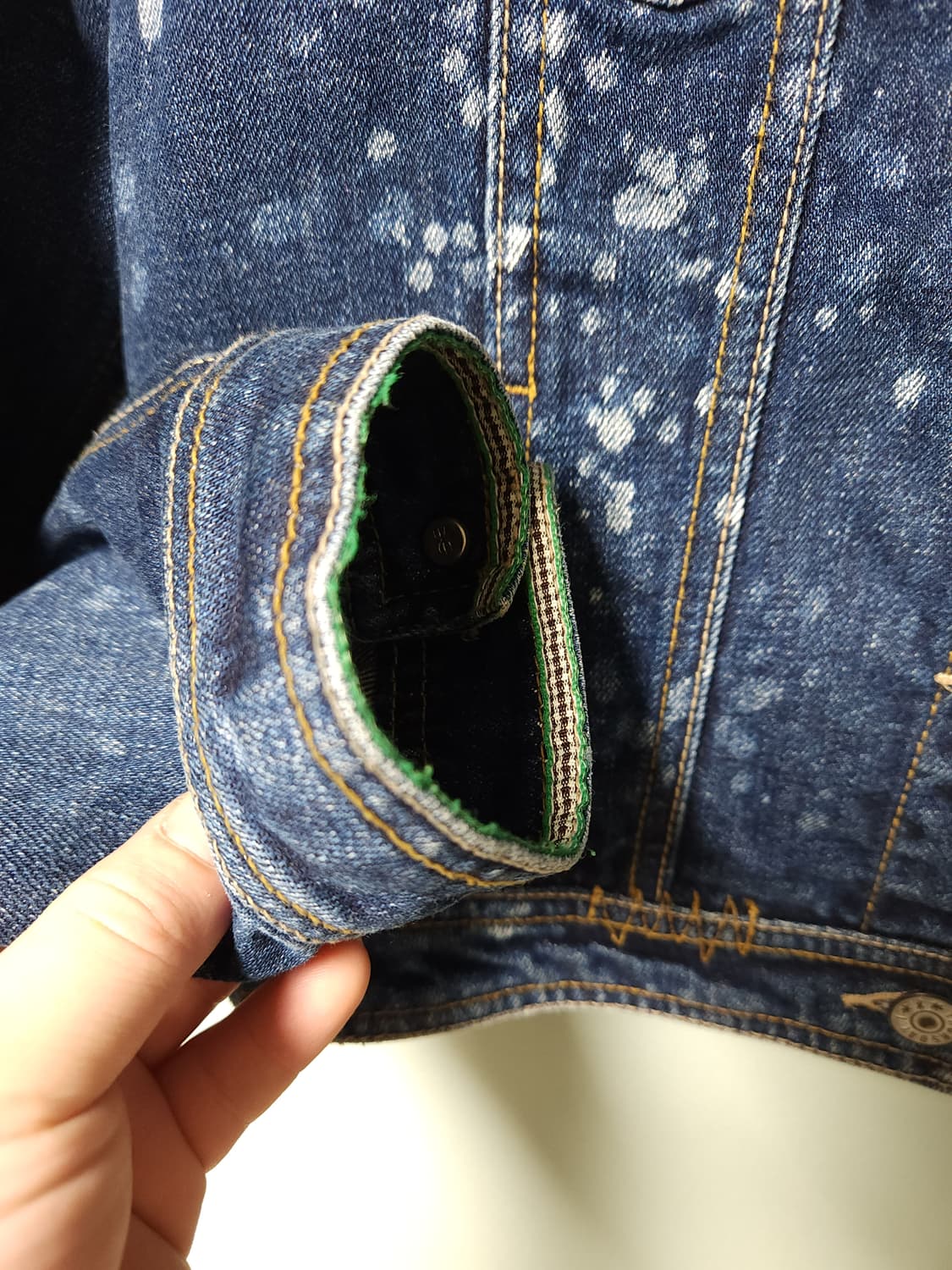 써스데이아일랜드 여성 청자켓 데님 자켓 상품이미지6