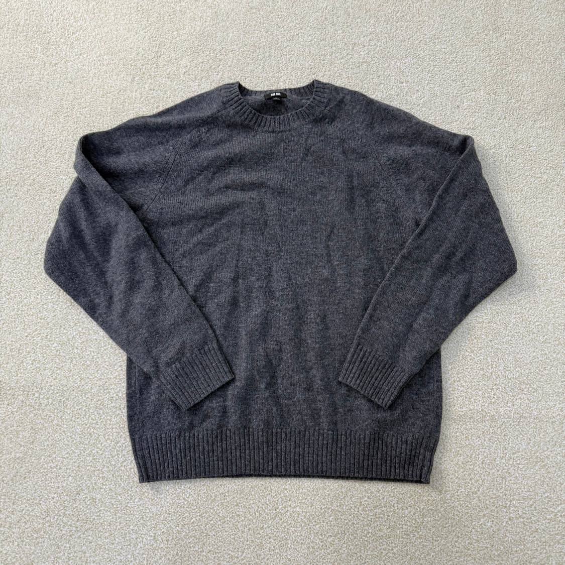 [L] 유니클로 울 니트 스웨터 0107T1 상품이미지1