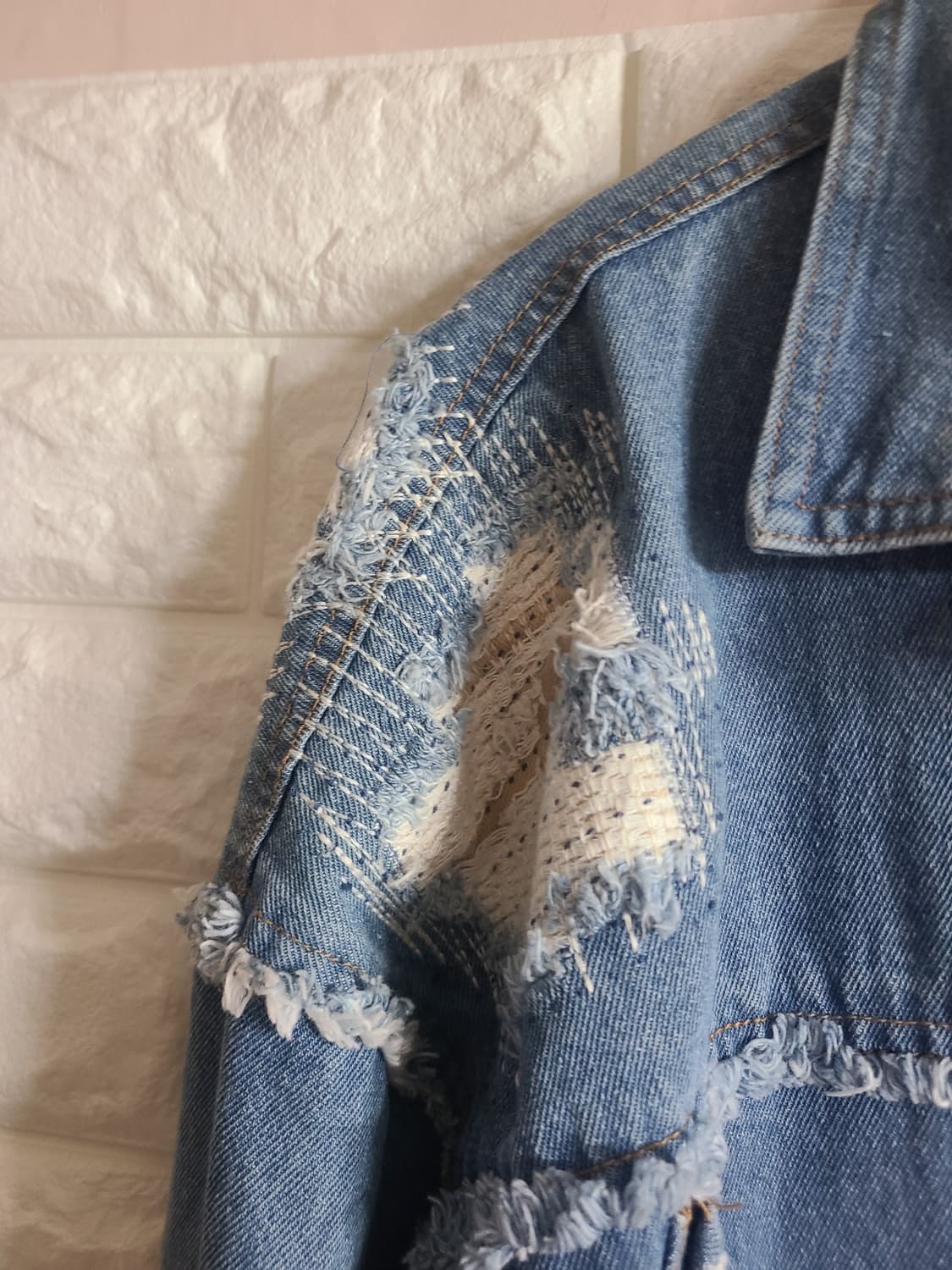 JUCY JUDY 데미지 데님 자켓(55-66) 상품이미지6