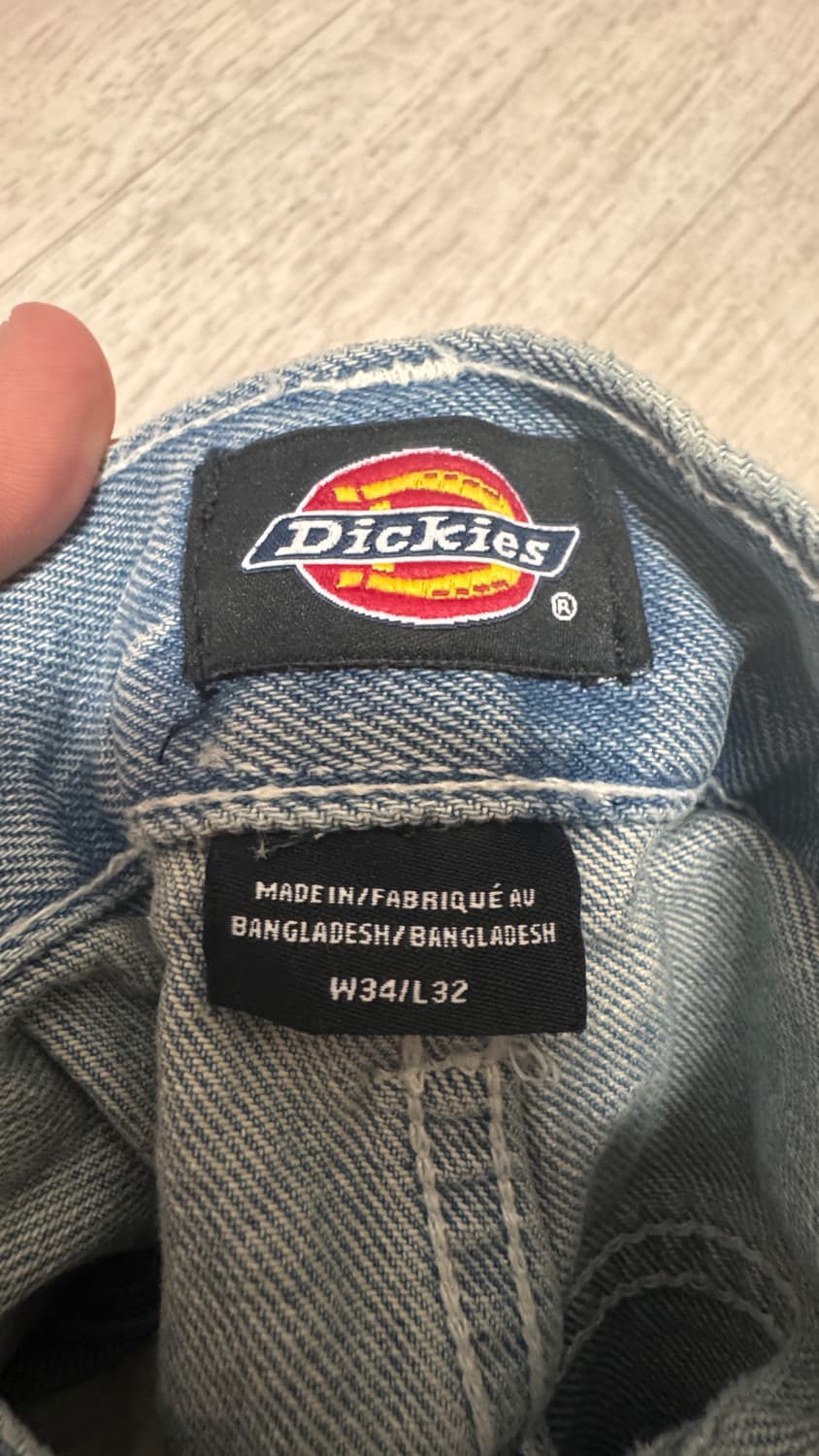 디키즈 루즈핏 더블니 데님 34x32 상품이미지3
