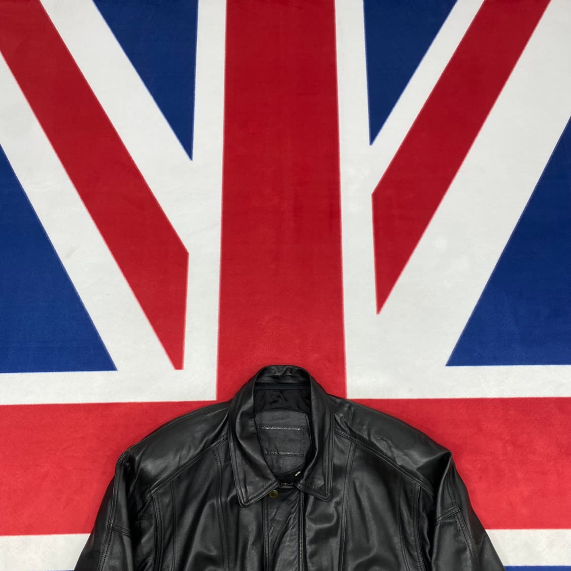 빈티지 리얼레더자켓 실측L  상품이미지2