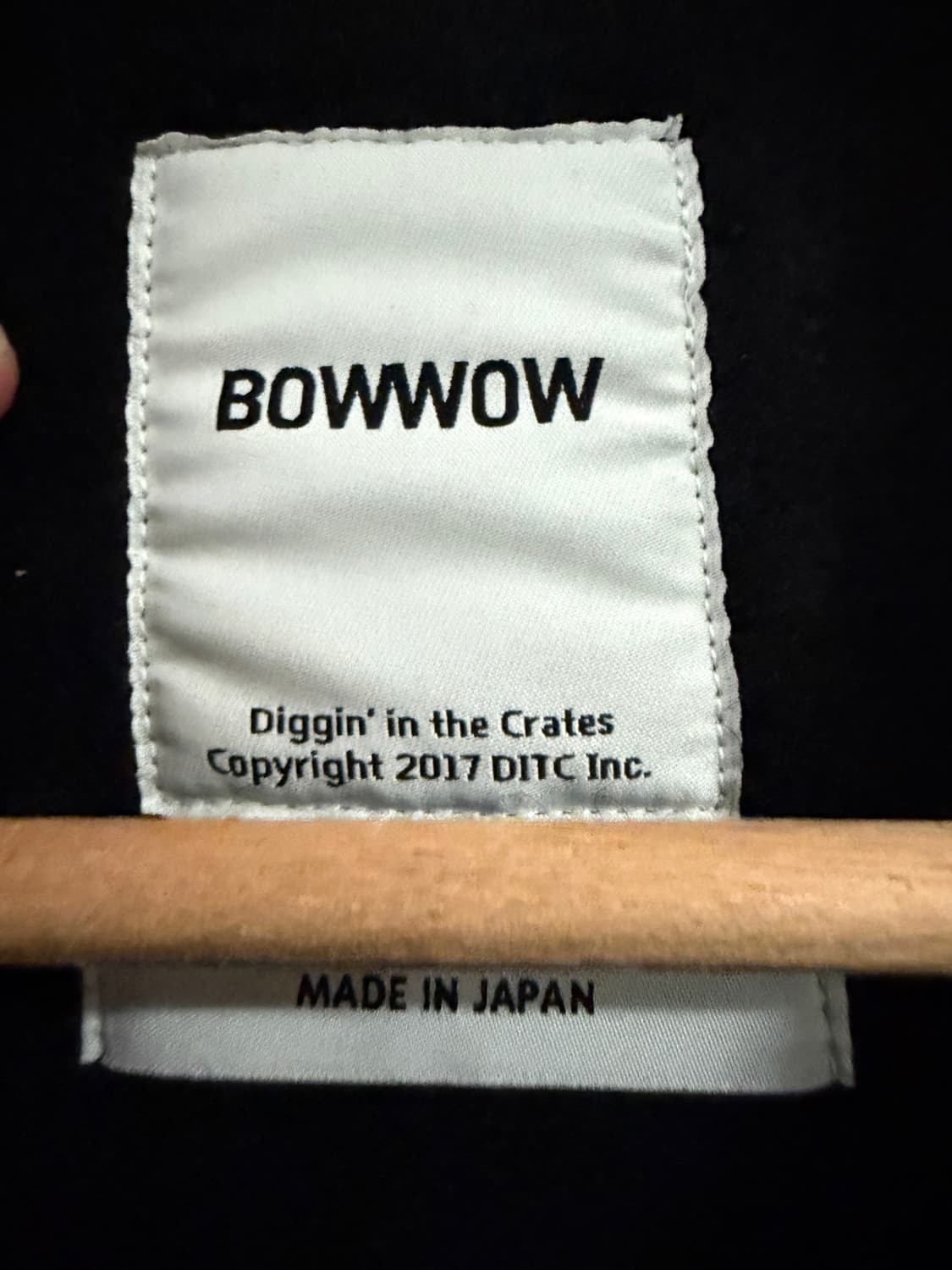 바우와우(BOW WOW)의 B CLOTH JACKET AGED 모델 상품이미지3
