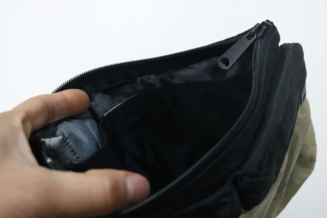 PORTER × BEAMS 포터 빔즈 협업 투톤 립스탑 사코슈백 상품이미지9