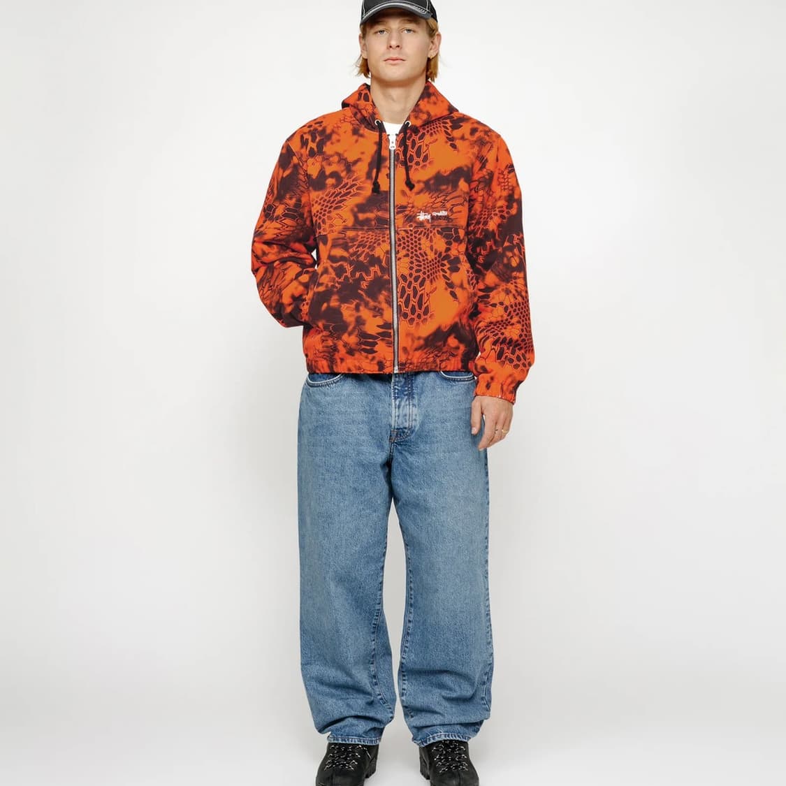 스투시 워크 자켓 크립텍 카모  새상품XL 상품이미지4