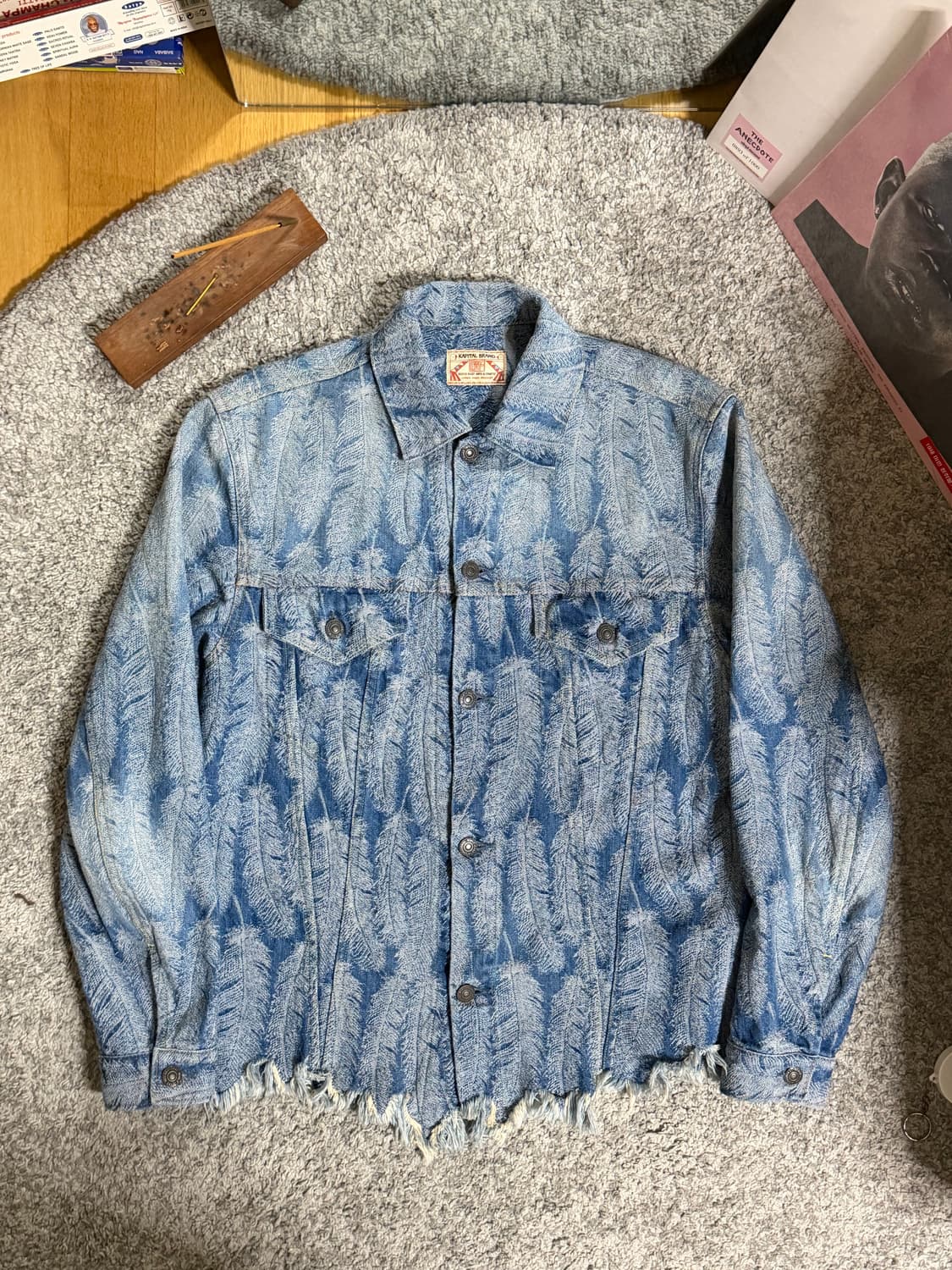 [3] 캐피탈 페더 맥파이 자켓 라이트 인디고 상품이미지1