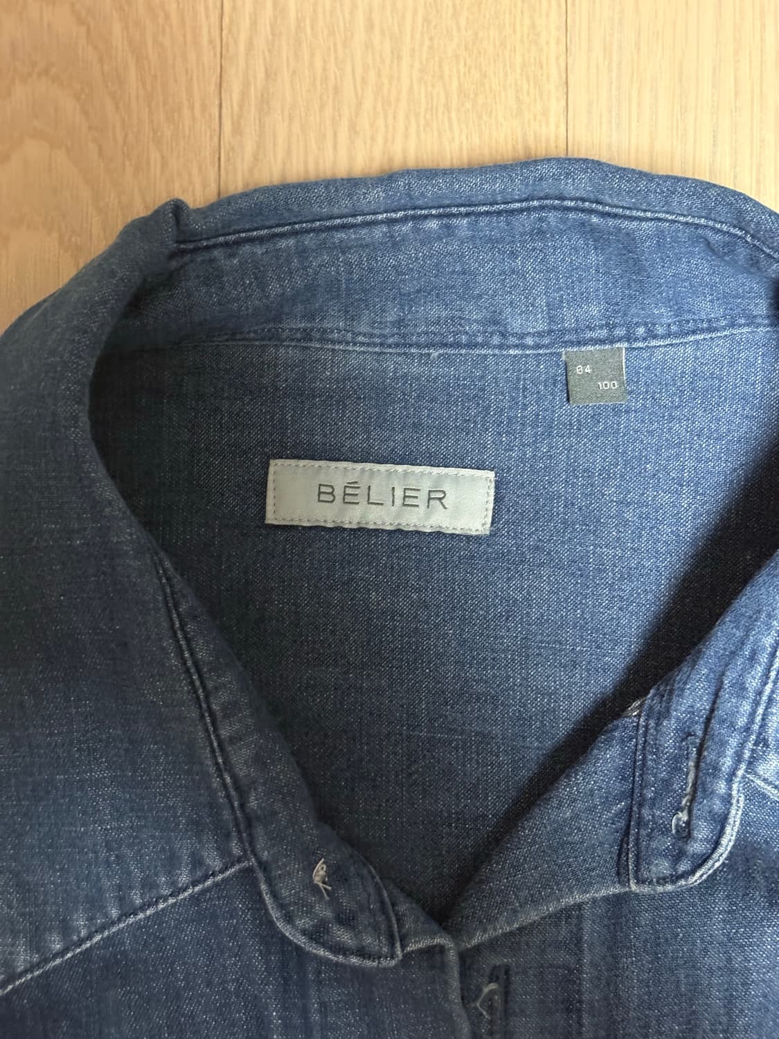 벨리에 데님셔츠  상품이미지5