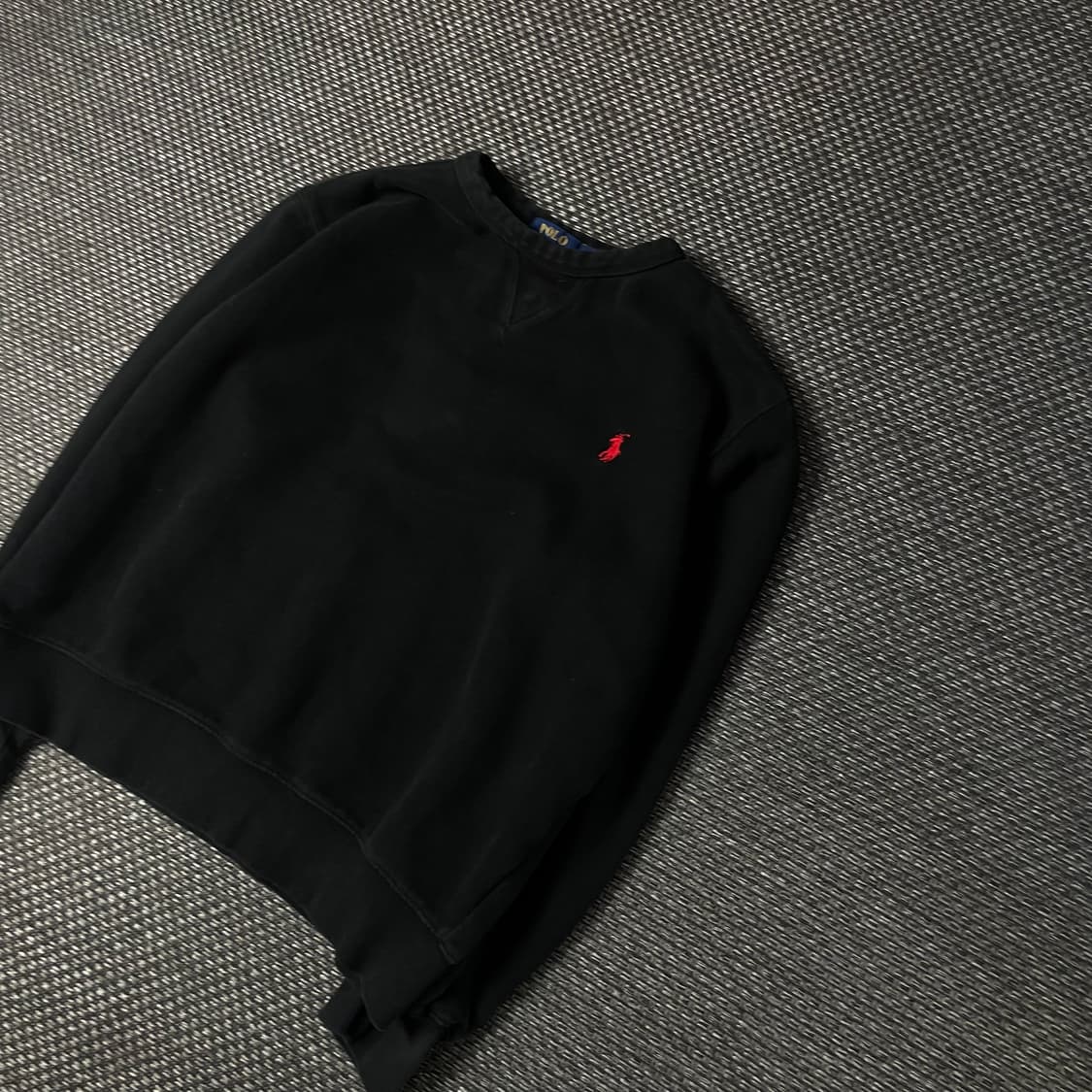 폴로랄프로렌 레드포니 블랙 맨투맨 S 상품이미지5