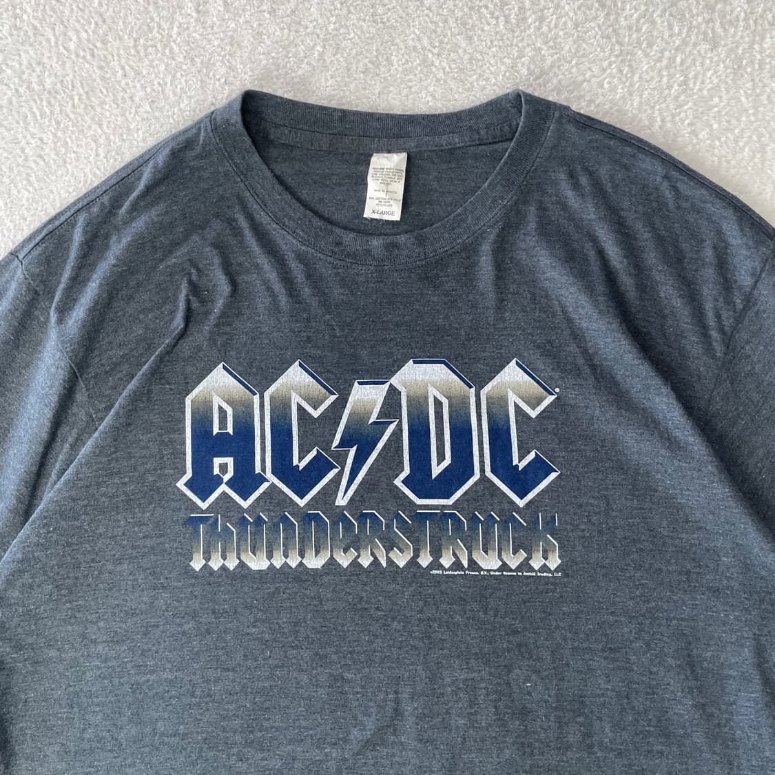 ACDC 썬더스트럭 밴드티셔츠 상품이미지3