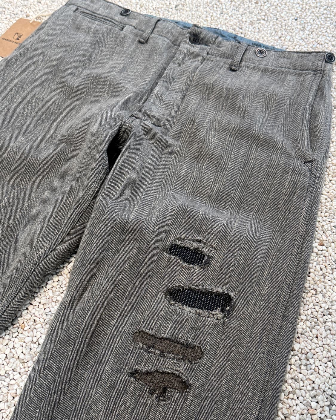 RRL 디스트레스 해링본 트윌 필드 팬츠 상품이미지3