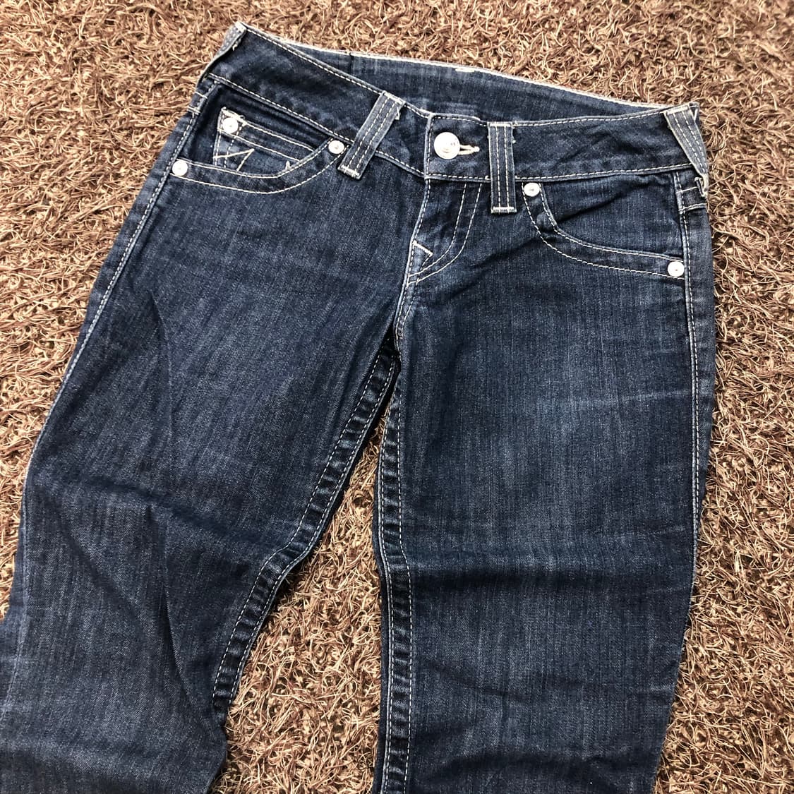 트루릴리전 스키니 워싱 데님 팬츠 상품이미지3