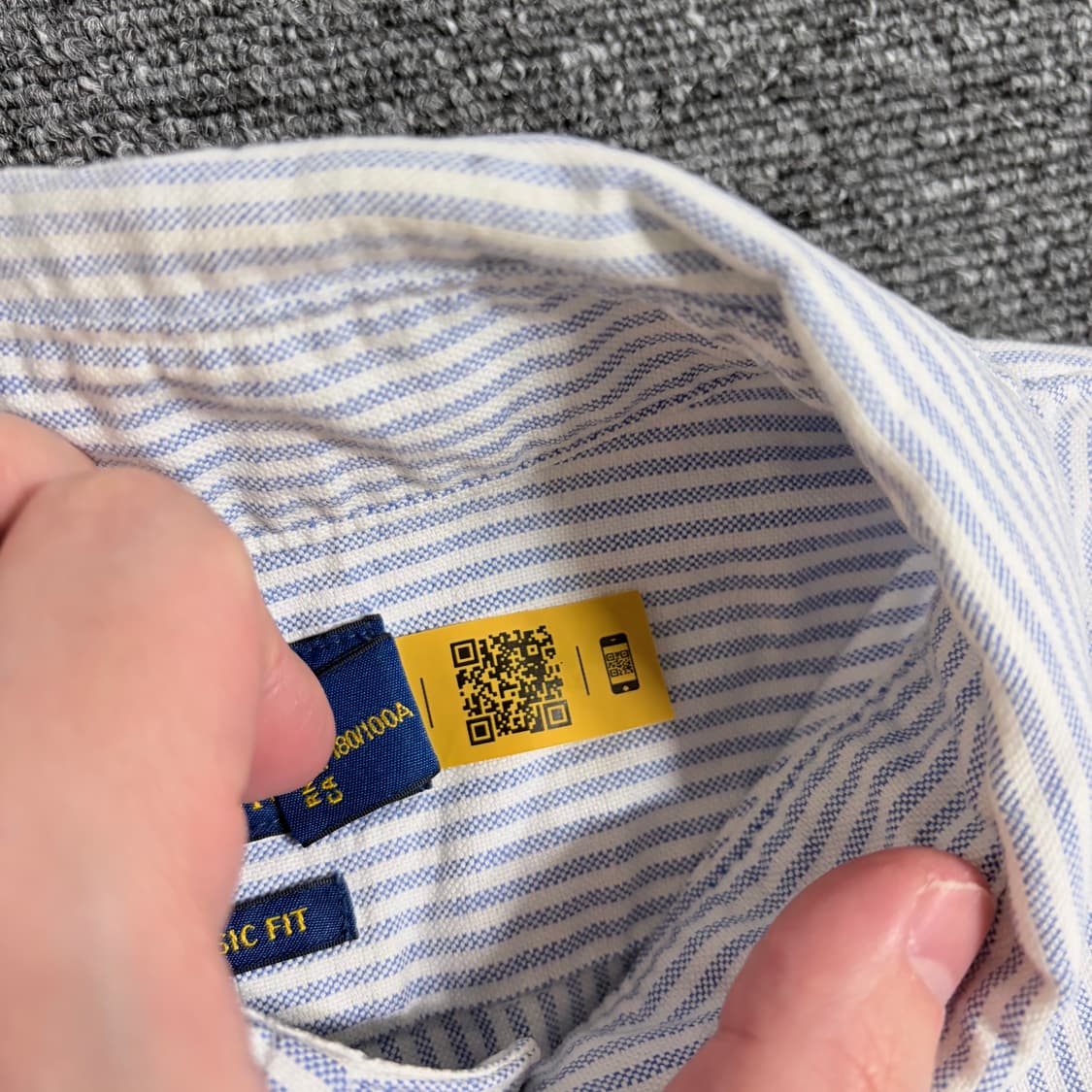 폴로 랄프로렌 클래식핏 옥스포드 셔츠 상품이미지6