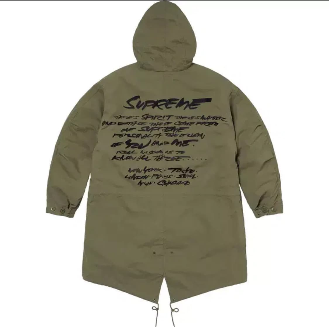 SUPREME FUTURA FISHTAIL PARKA - SS24 슈프림 상품이미지2