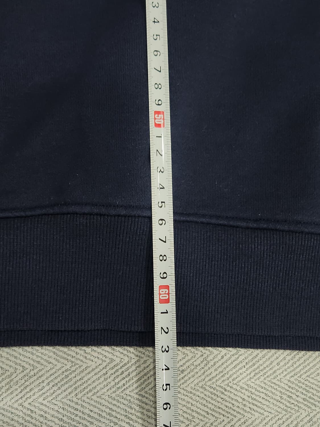 [S] 로드사인 네이비 맨투맨 티셔츠 여성 90사이즈 상품이미지7