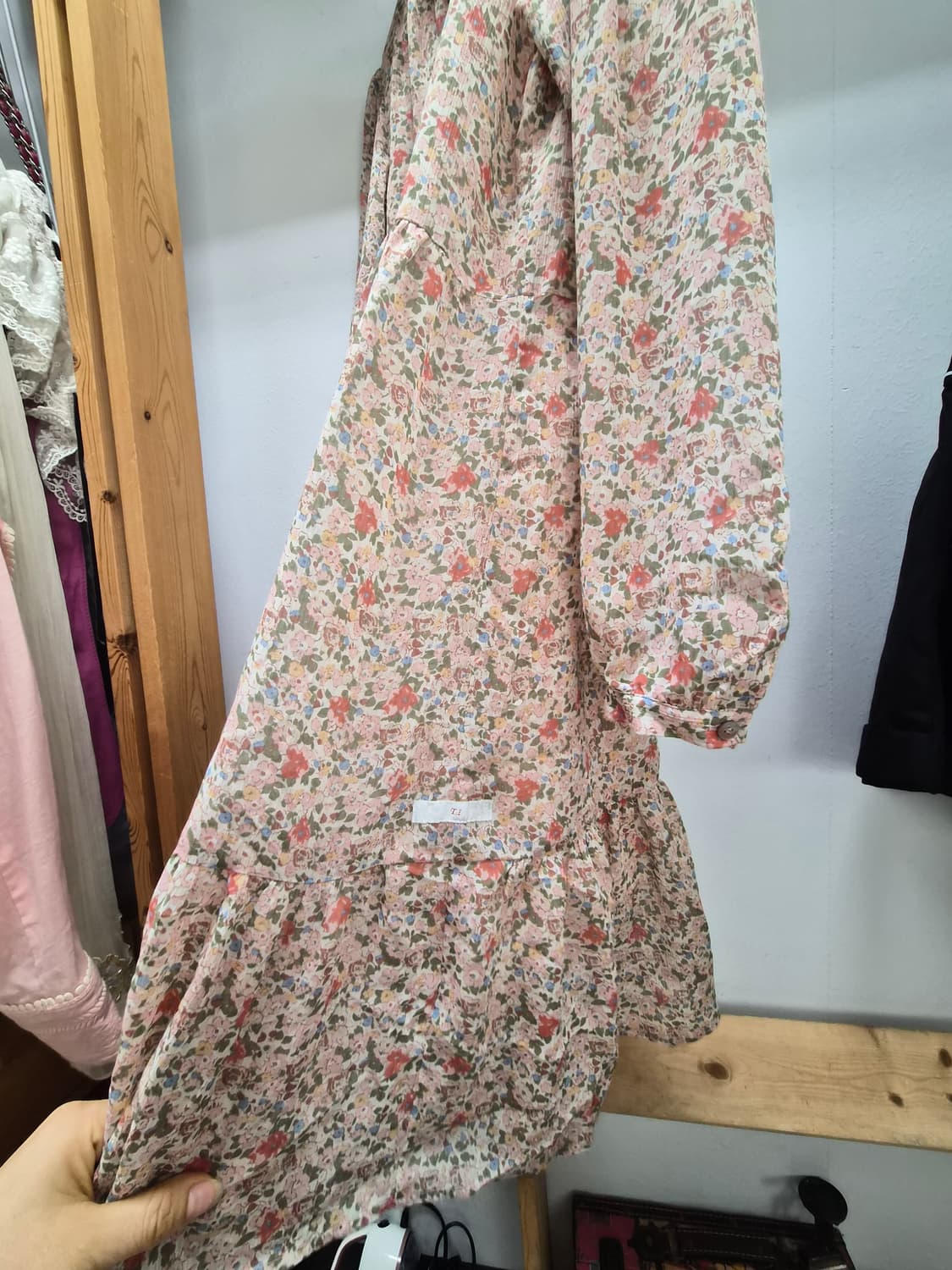 써스데이 아이랜드 데이지 프릴 원피스 상품이미지5