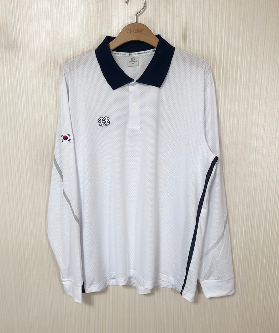 코오롱스포츠 대한민국 양궁국가대표 선수지급 시합용셔츠 110 김우진 상품이미지1