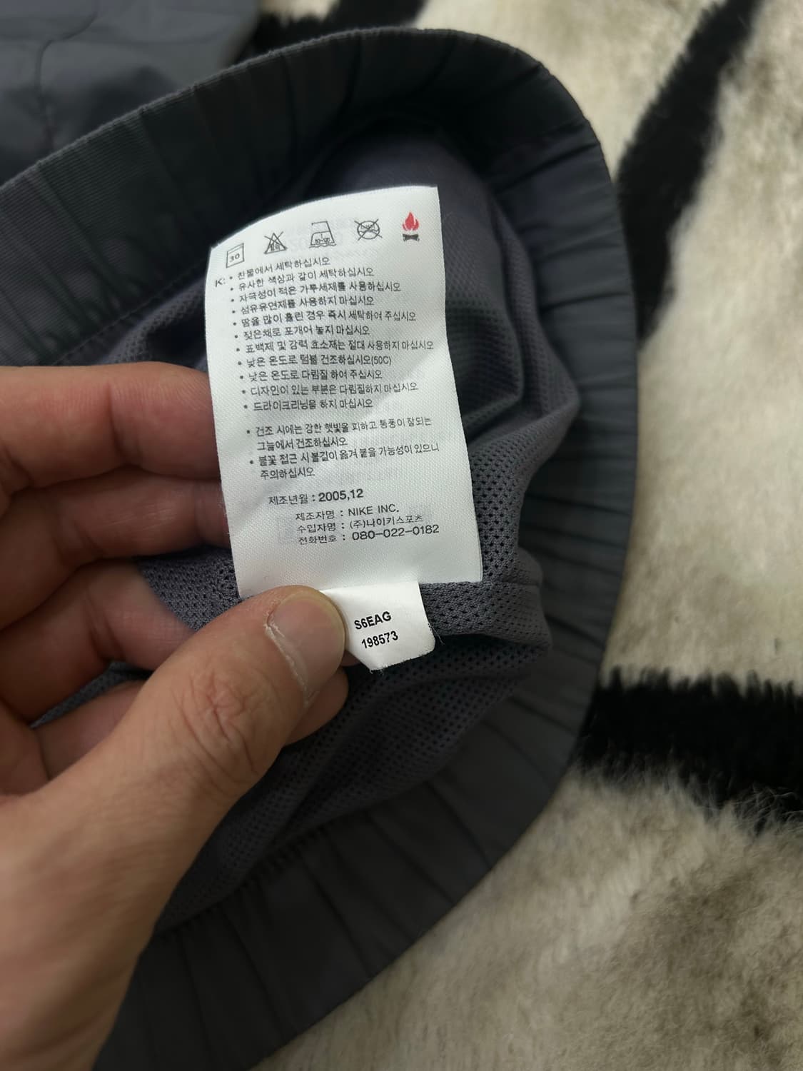 [2XL]나이키골프 00s 반팔 반집업 웜업/블랙그레이 상품이미지6