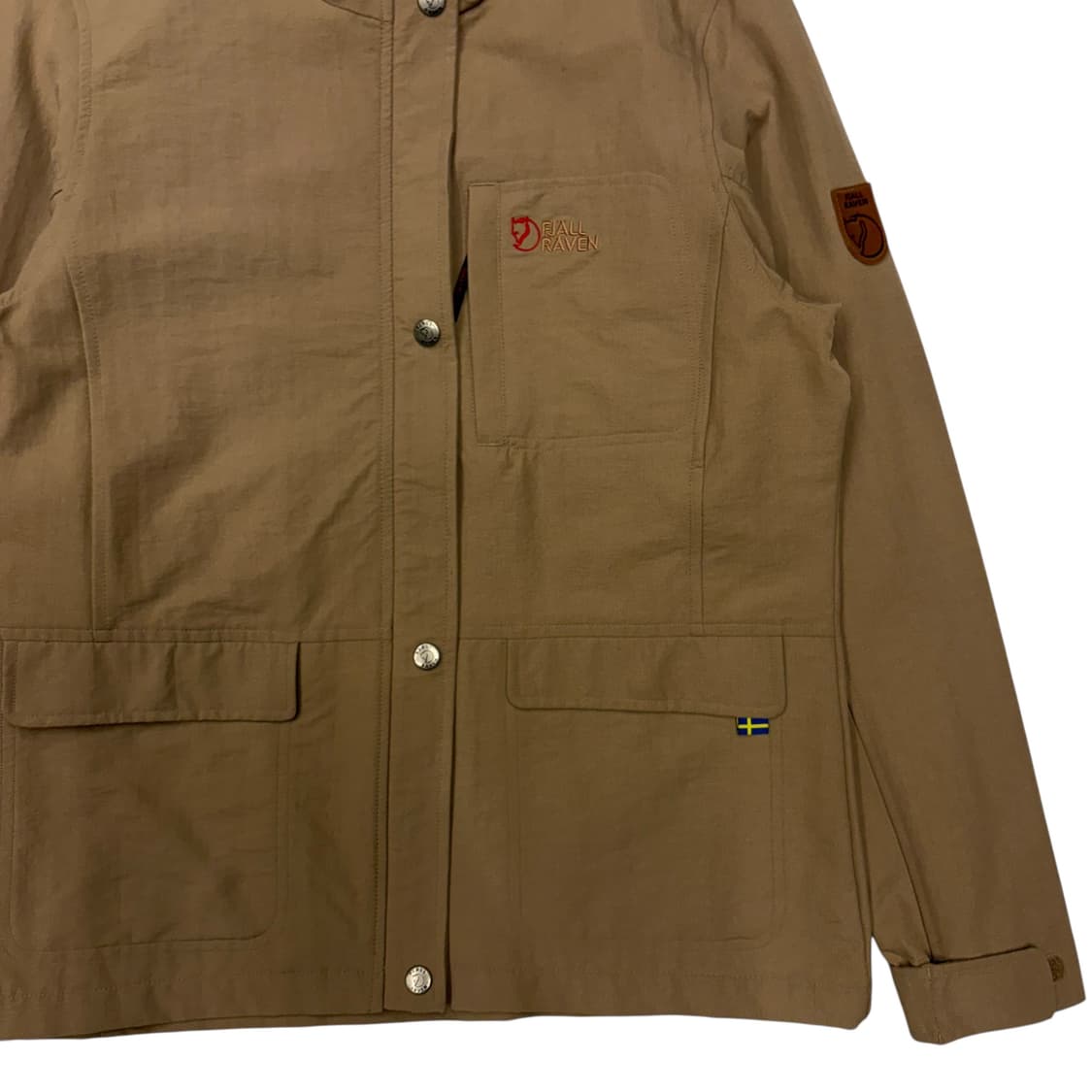 피엘라벤 베이지 스트레치 나일론 자켓 S 상품이미지3