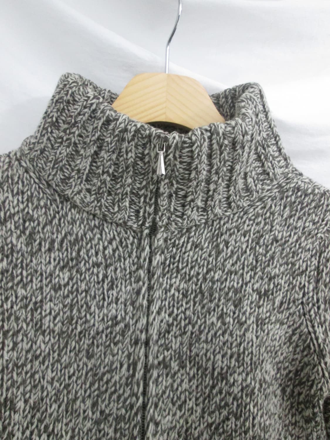 Sisley Melange Zip Knit 상품이미지7