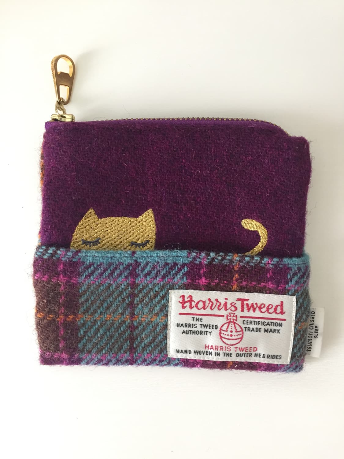Tsumori Chisato SLEEP X HARRIS TWEED 파우치 상품이미지1