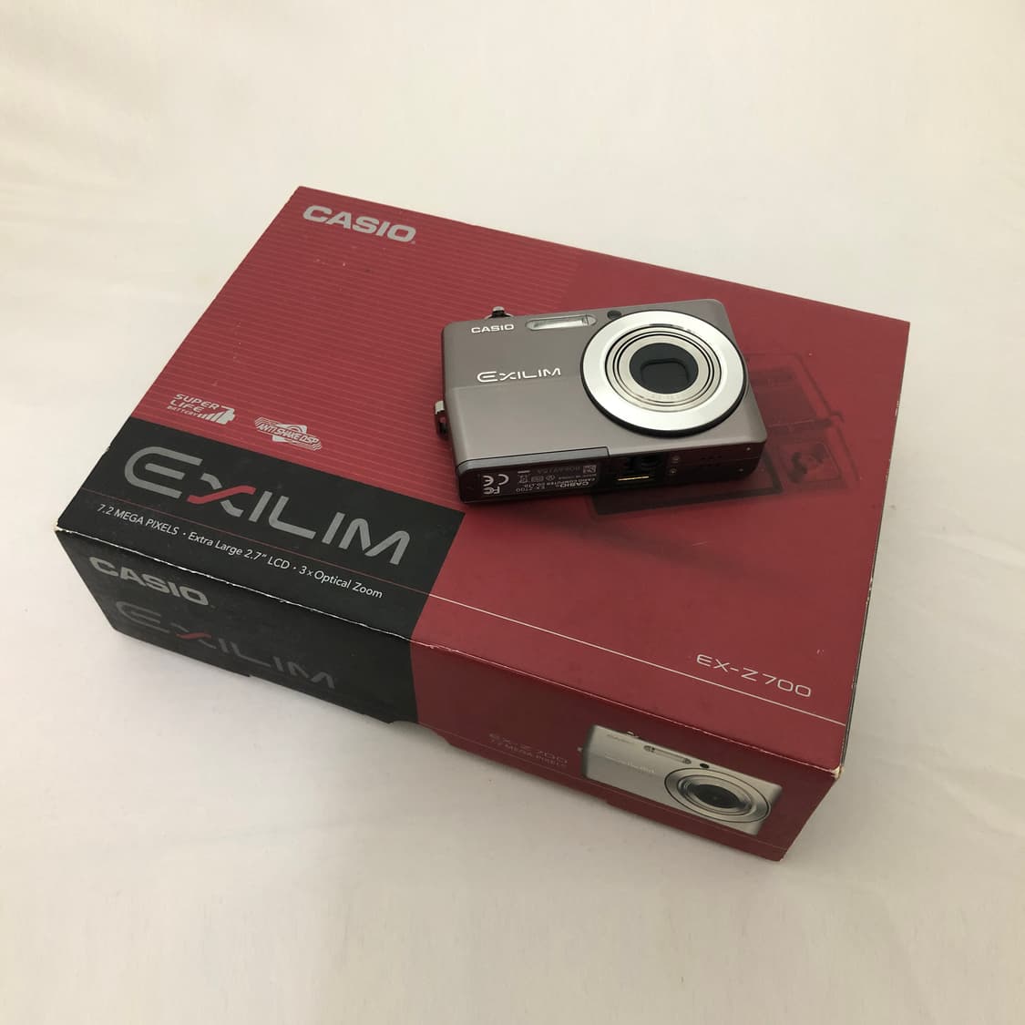 (박스셋) 카시오 엑슬림 exilim EX-Z700 빈티지 디카 상품이미지1
