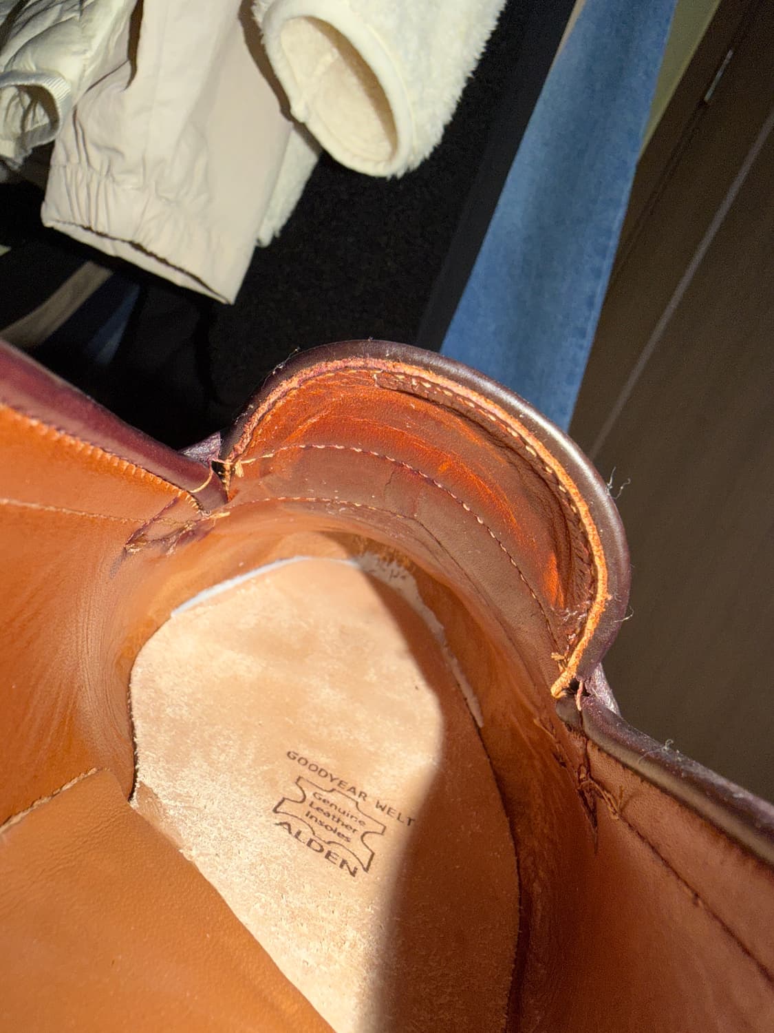 알든 986 슈즈 10.5e 사이즈 (풀박스+알든 슈트리) 상품이미지10