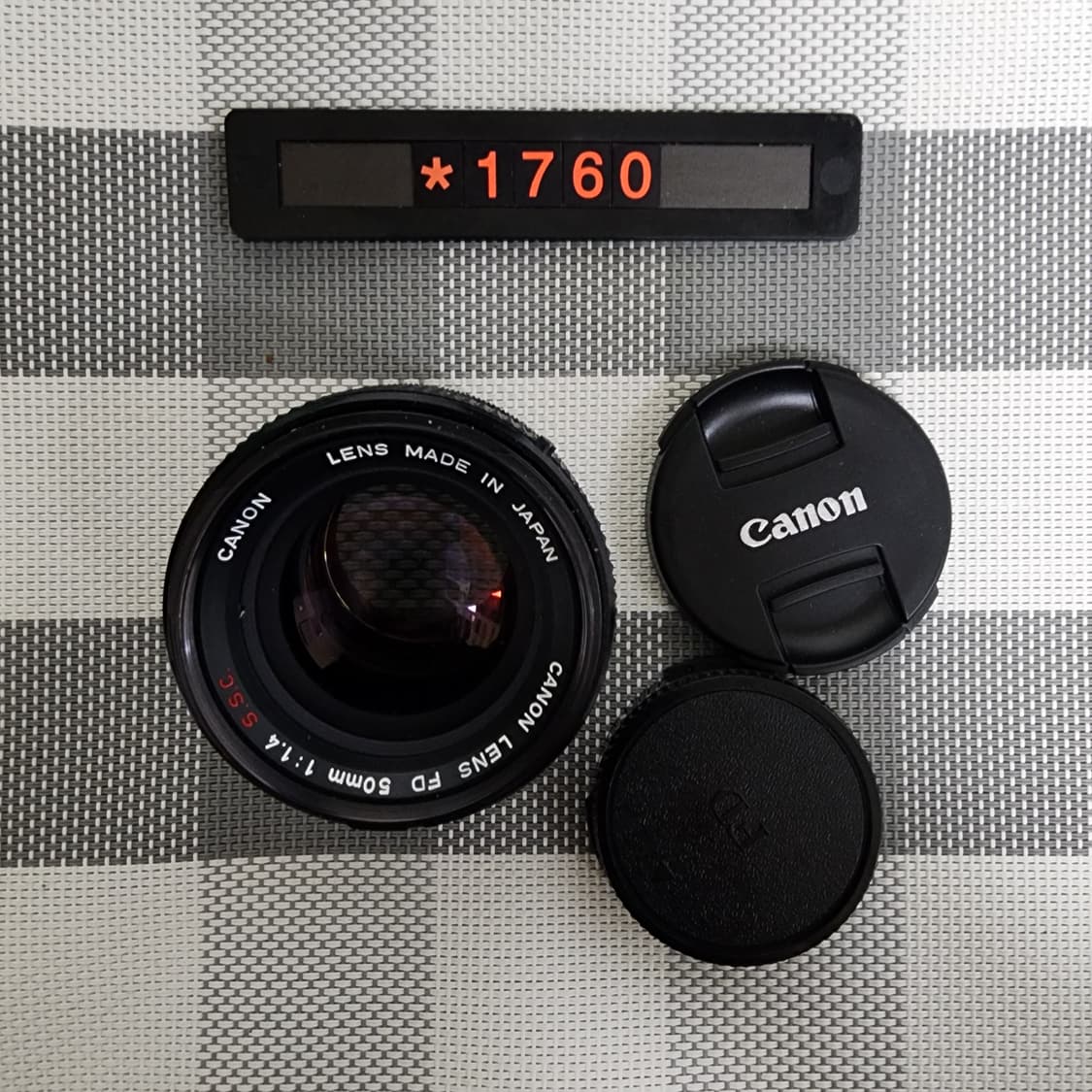 캐논 FD 마운트 50mm 1.4 단렌즈 상품이미지1